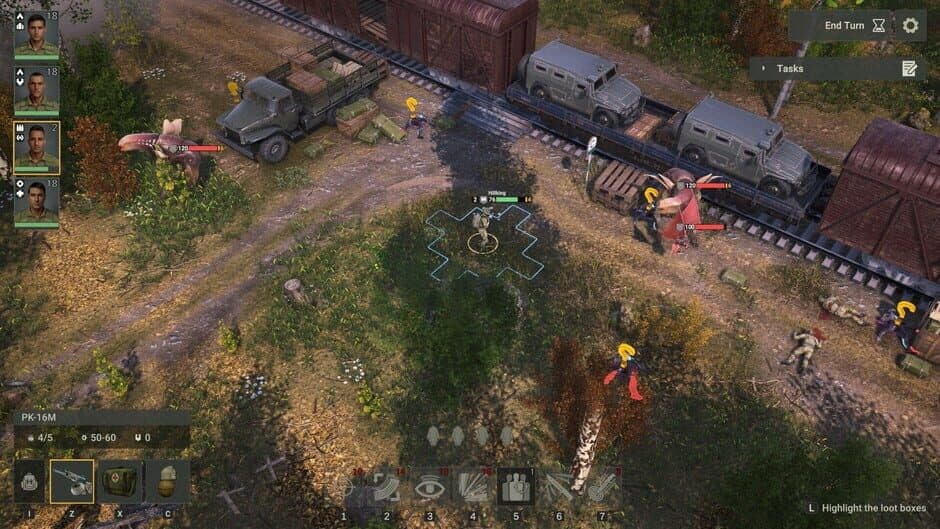 Future War Tactics: SOF vs. Alien Invasion - Turn-based Strategy screenshot 1
