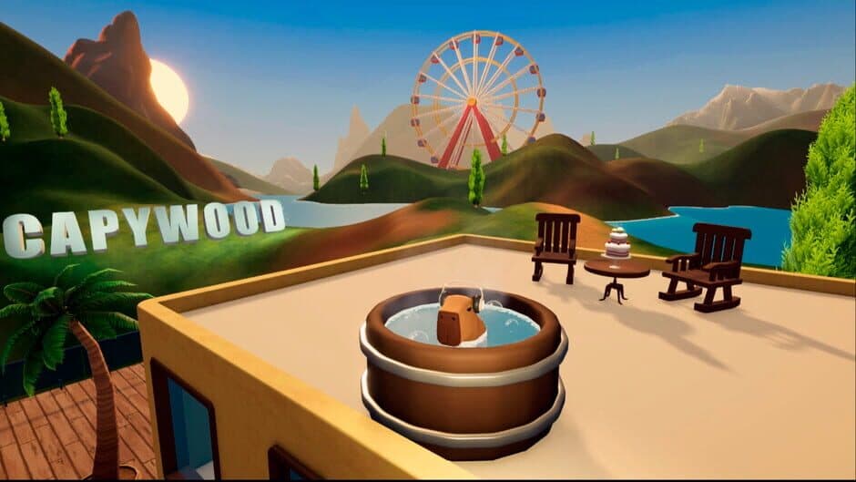 Capybara Hot Tub screenshot 1