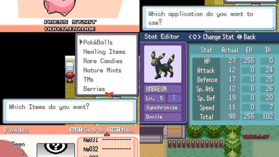 Pokémon Recharged Pink screenshot 1