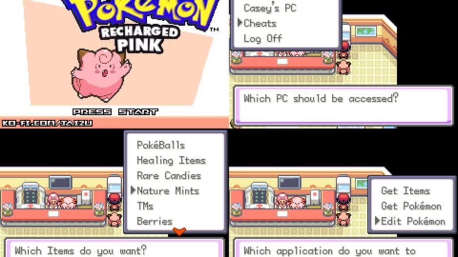 Pokémon Recharged Pink screenshot 2