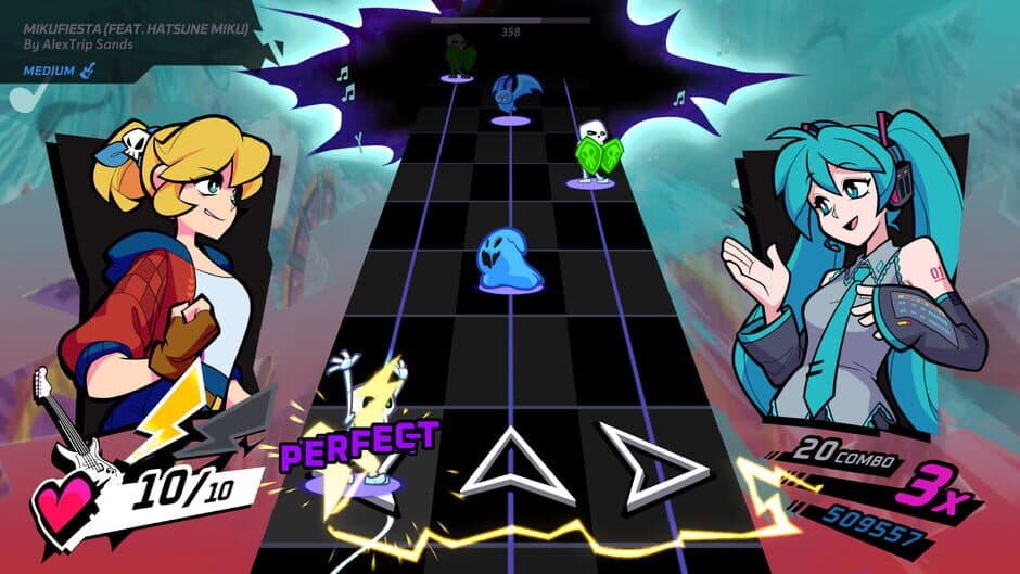 Rift of the NecroDancer: Hatsune Miku - "MikuFiesta" screenshot 2
