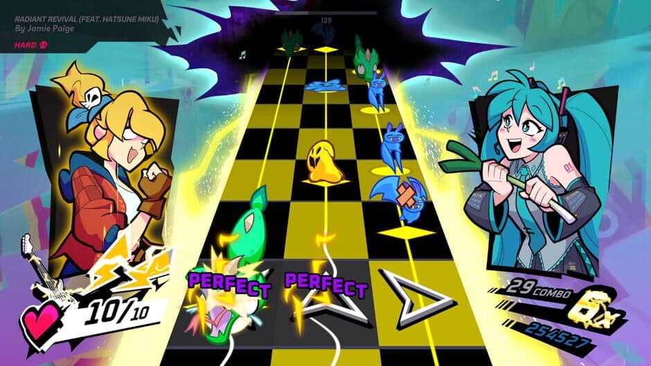 Rift of the NecroDancer: Hatsune Miku - "Radiant Revival" screenshot 2