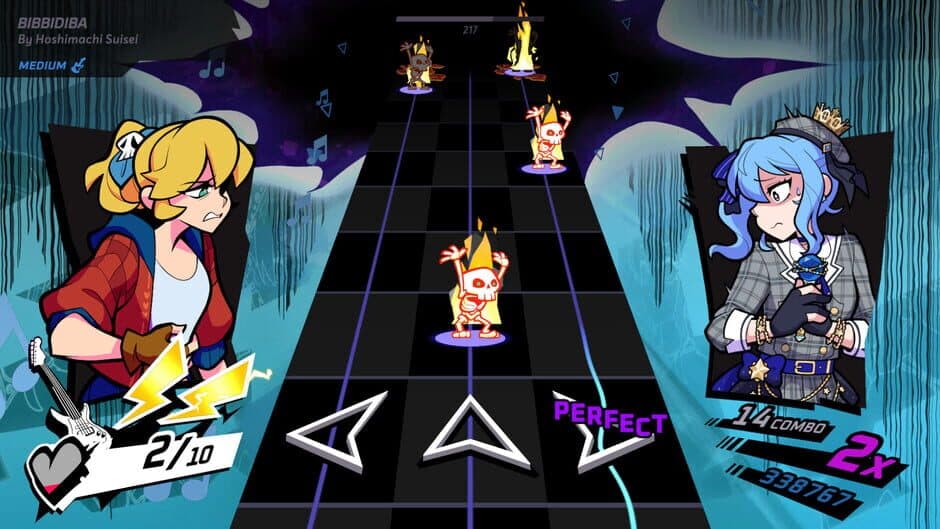 Rift of the NecroDancer: hololive - "Bibbidiba" screenshot 3