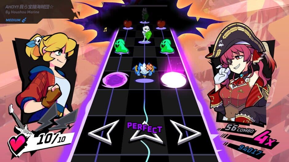 Rift of the NecroDancer: hololive - "Ahoy!! Warera Takara Kane Kaizoku-dan☆" screenshot 3