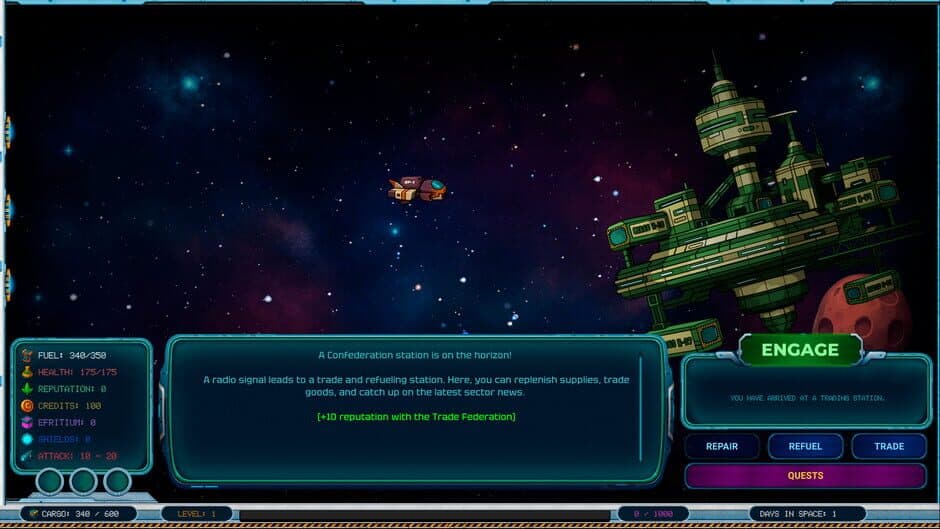 Stellar Freight: Echoes of the Void screenshot 2