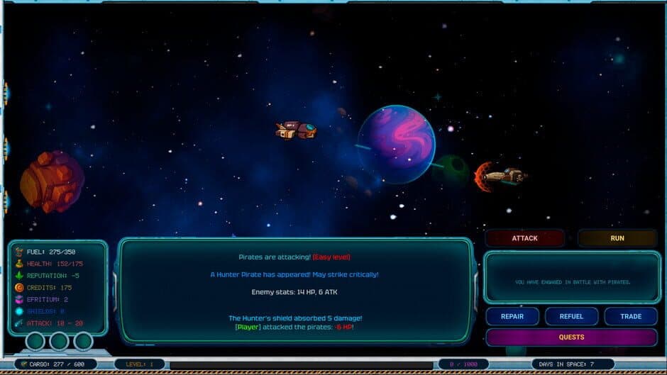 Stellar Freight: Echoes of the Void screenshot 1