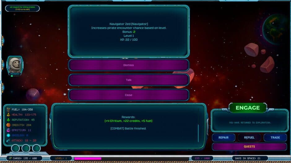 Stellar Freight: Echoes of the Void screenshot 3