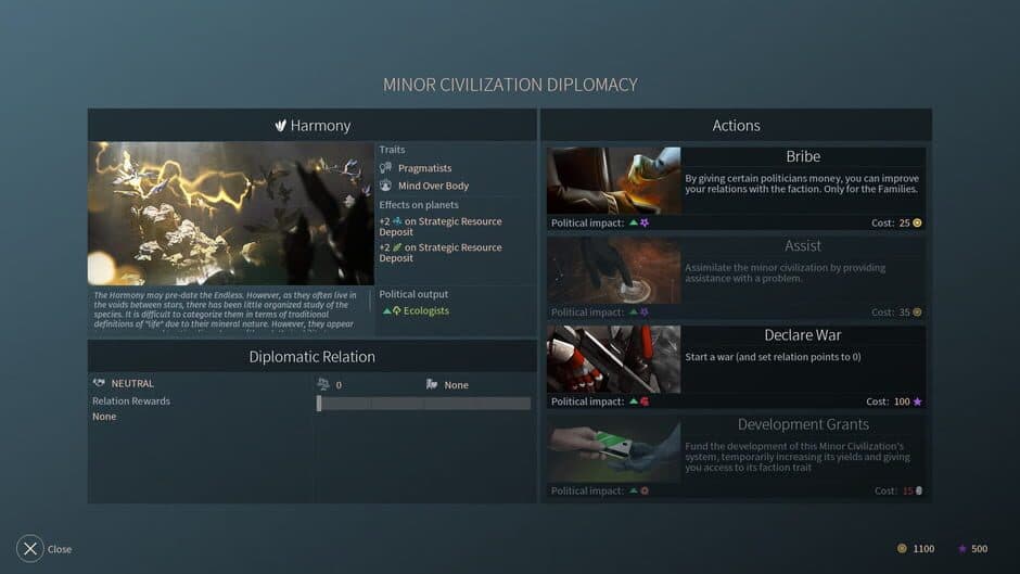 Endless Space 2: Lost Symphony screenshot 4