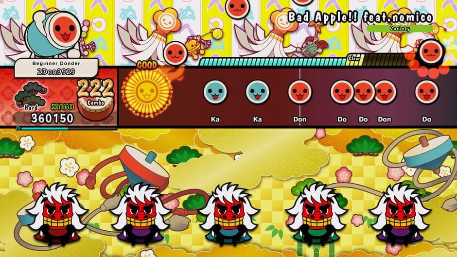 Taiko no Tatsujin: Rhythm Festival - Touhou Project Arrangements Pack Vol. 2 screenshot 1