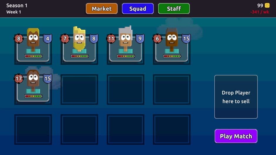 Faceball Captain screenshot 1