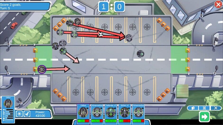 Crazy Robot Ball screenshot 2