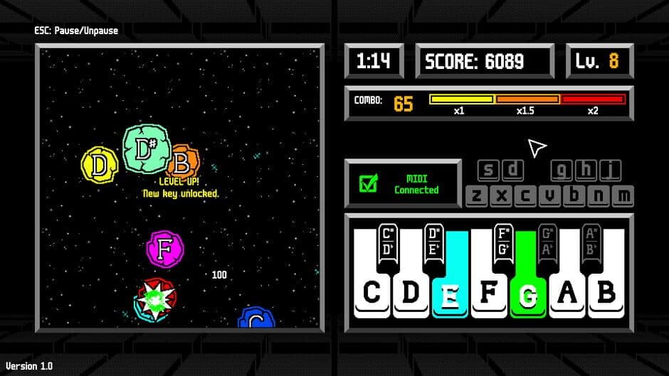 Musical Meteors screenshot 2