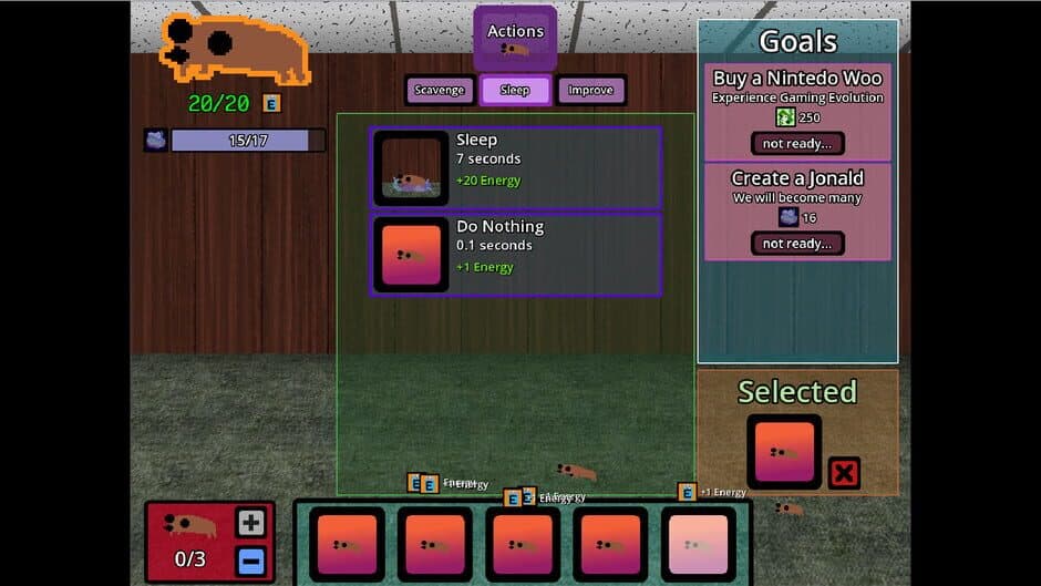 Jonald '06 or How a Tiny Horse Living in New York City Raised 250 US Dollars So They Could Buy a Nintedo Woo On Launch Day screenshot 3