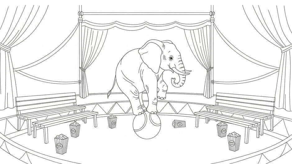 100 Cats Lost in Circus Escape screenshot 3
