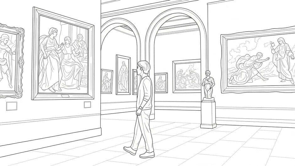 100 Cats Lost in Renaissance Gallery screenshot 4