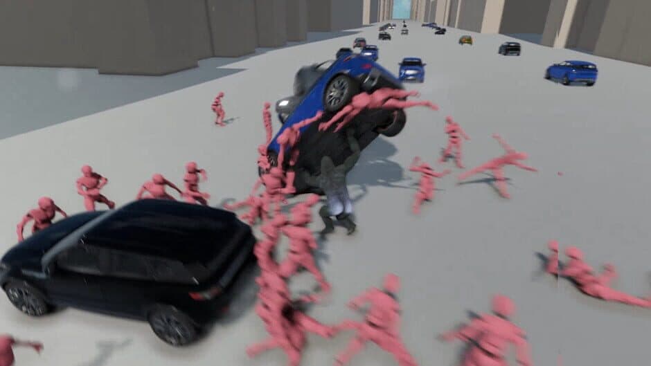 A Gorilla vs. 100 Men Simulator screenshot 1