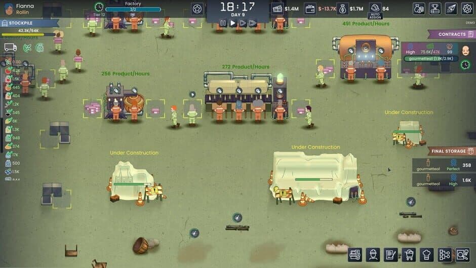 Fizz Flow: Factory Management screenshot 2