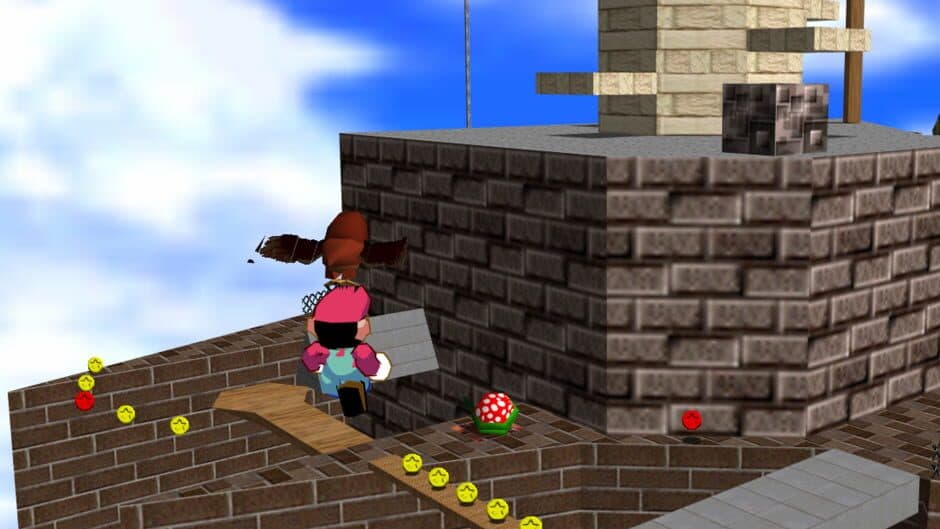 SM64 Coop DX: Super Mario World in Super Mario 64 screenshot 2