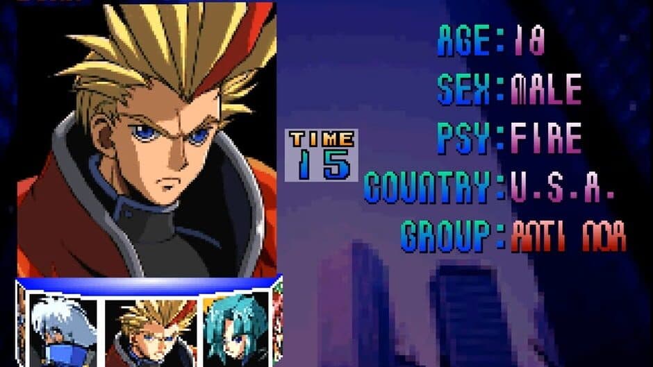 Psychic Force EX screenshot 2