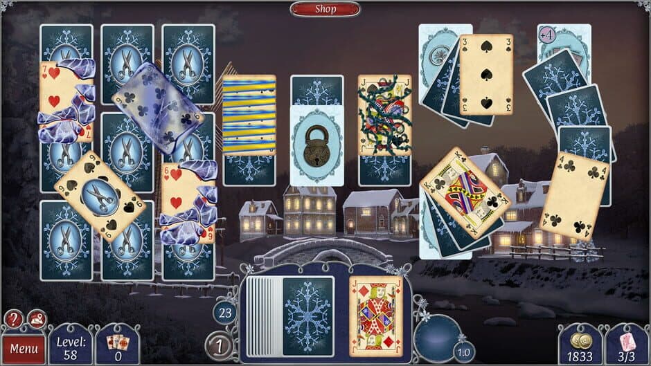 Jewel Match Solitaire Winterscapes 3: Collector's Edition screenshot 2