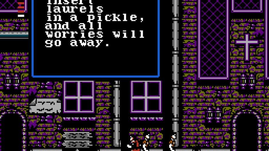Castlevania II English Re-Translation (+Map) screenshot 1
