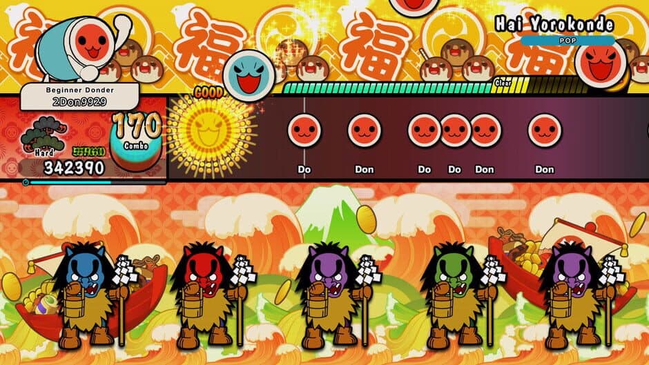 Taiko no Tatsujin: Rhythm Festival - 2020s Pops Pack screenshot 1