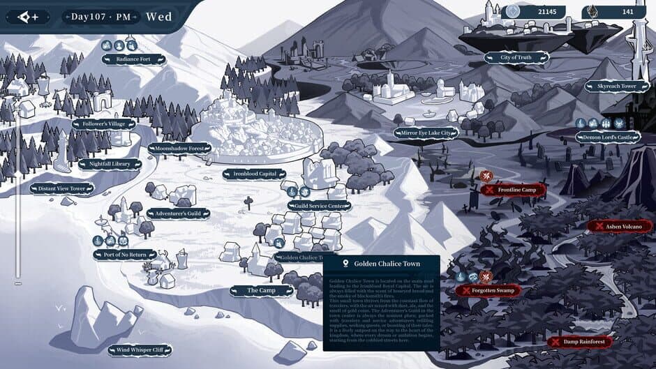 The Noexistencen of Morphean Paradox: The Forest of Silver Shallots screenshot 1