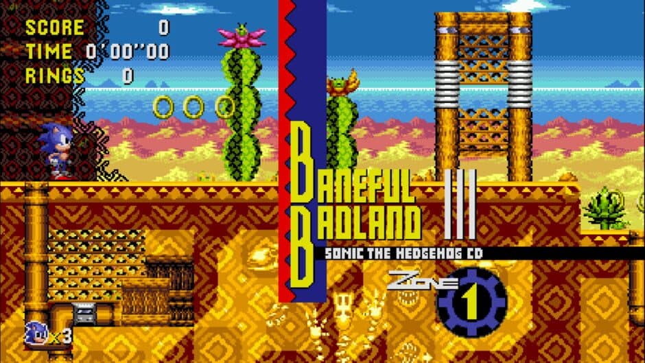 Sonic CD's Scrapped Rounds screenshot 2