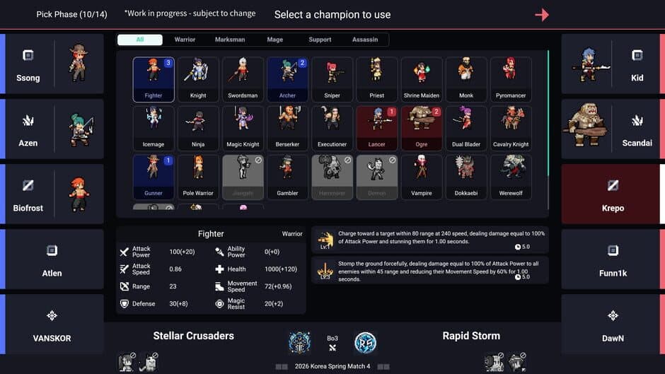 Teamfight Manager 2 screenshot 4
