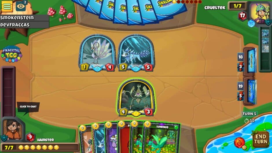 Fracctal TCG screenshot 2