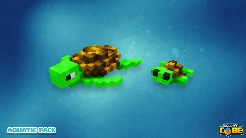 Color-A-Cube: Aquatic Pack #1 screenshot 4