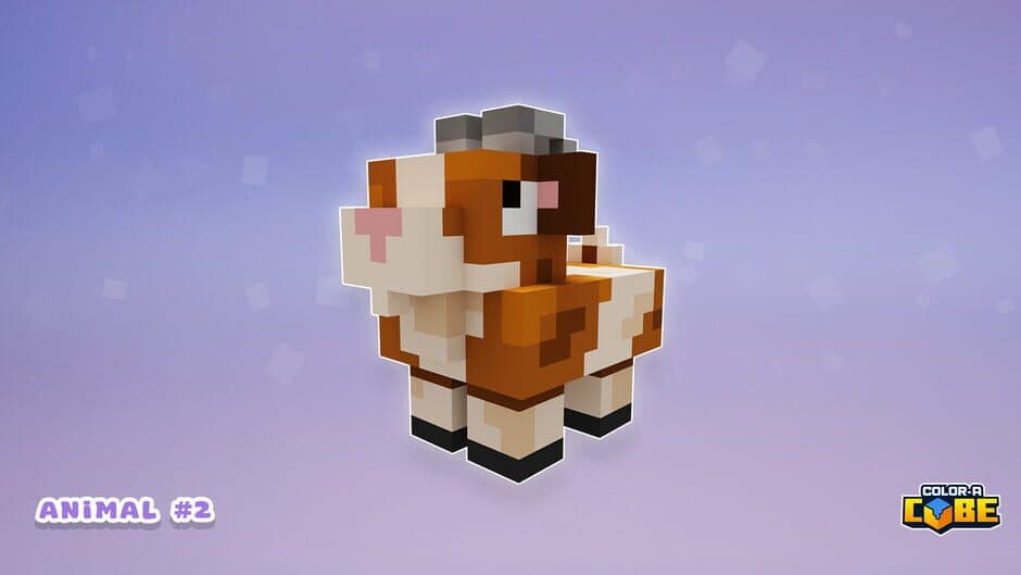 Color-A-Cube: Farm Animal Pack #2 screenshot 2