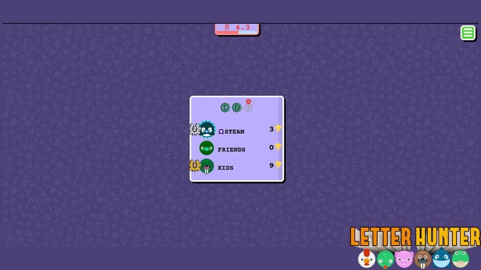 Letter Hunter screenshot 1
