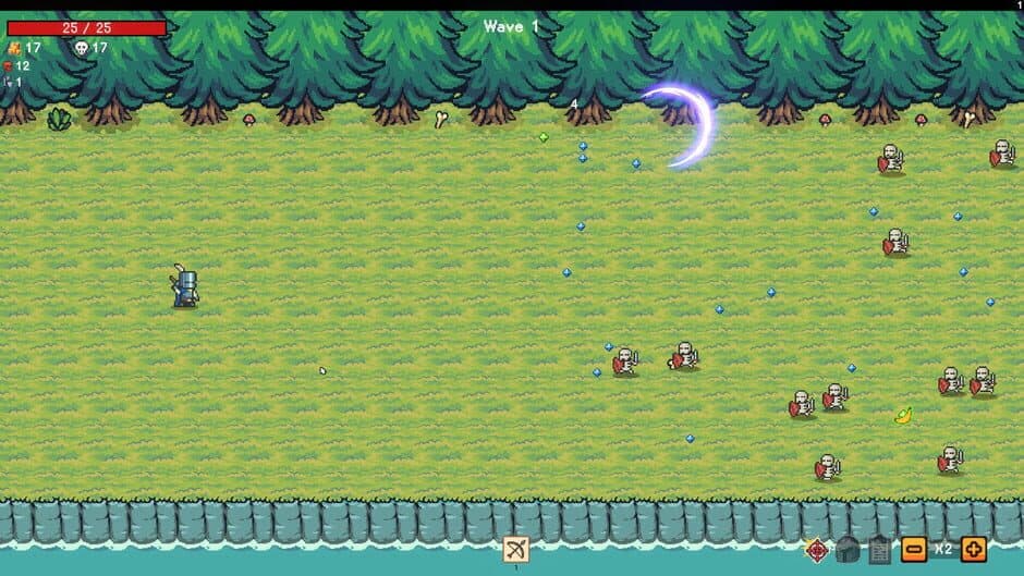 Pixel Survivors: Defense screenshot 1