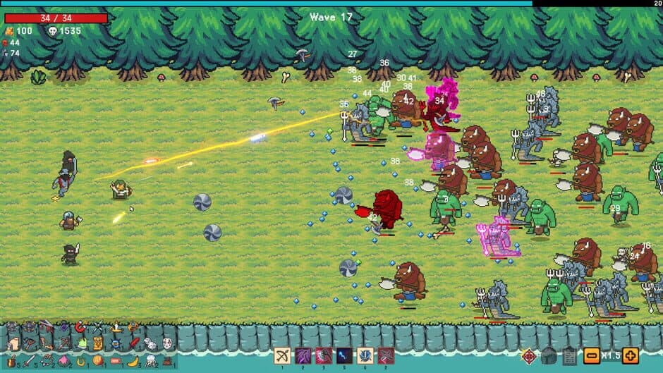 Pixel Survivors: Defense screenshot 4