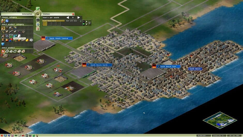 Industry Giant II screenshot 1