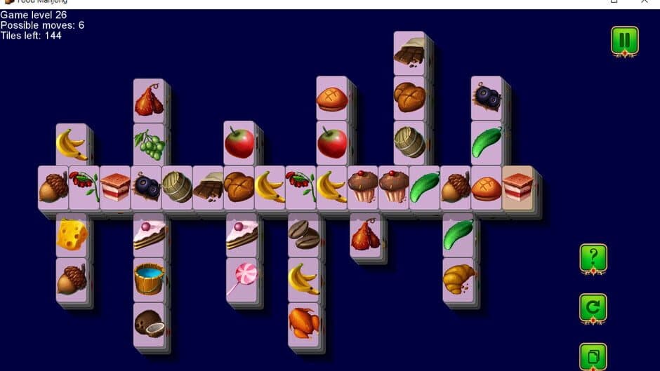 Food Mahjong screenshot 2