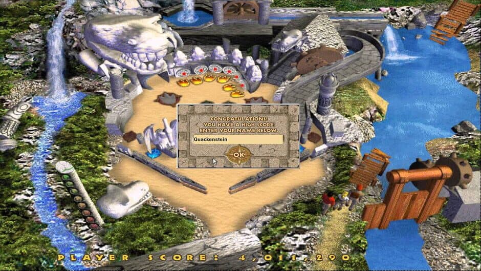 3-D Ultra Pinball: The Lost Continent screenshot 1