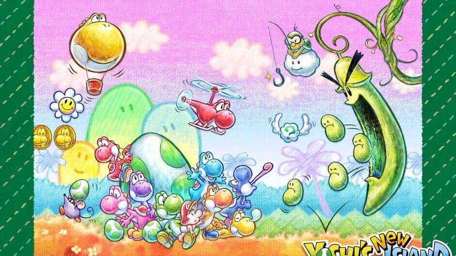 Yoshi's New Island artwork 3